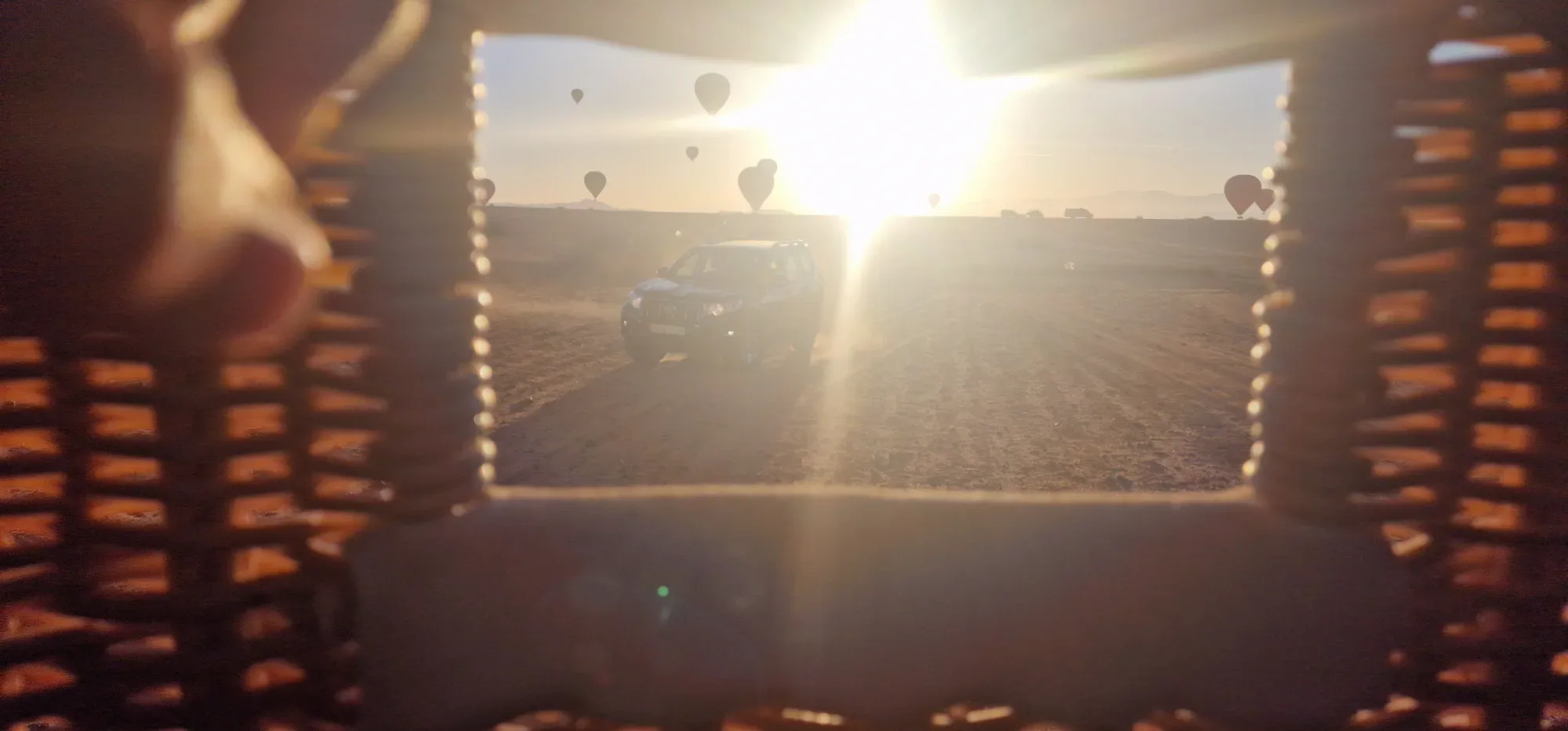 Karim Errachiki on the road in Morocco